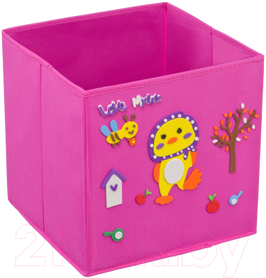 Коробка для хранения Handy Home Утенок 300x300x300 / UC-116 (розовый)