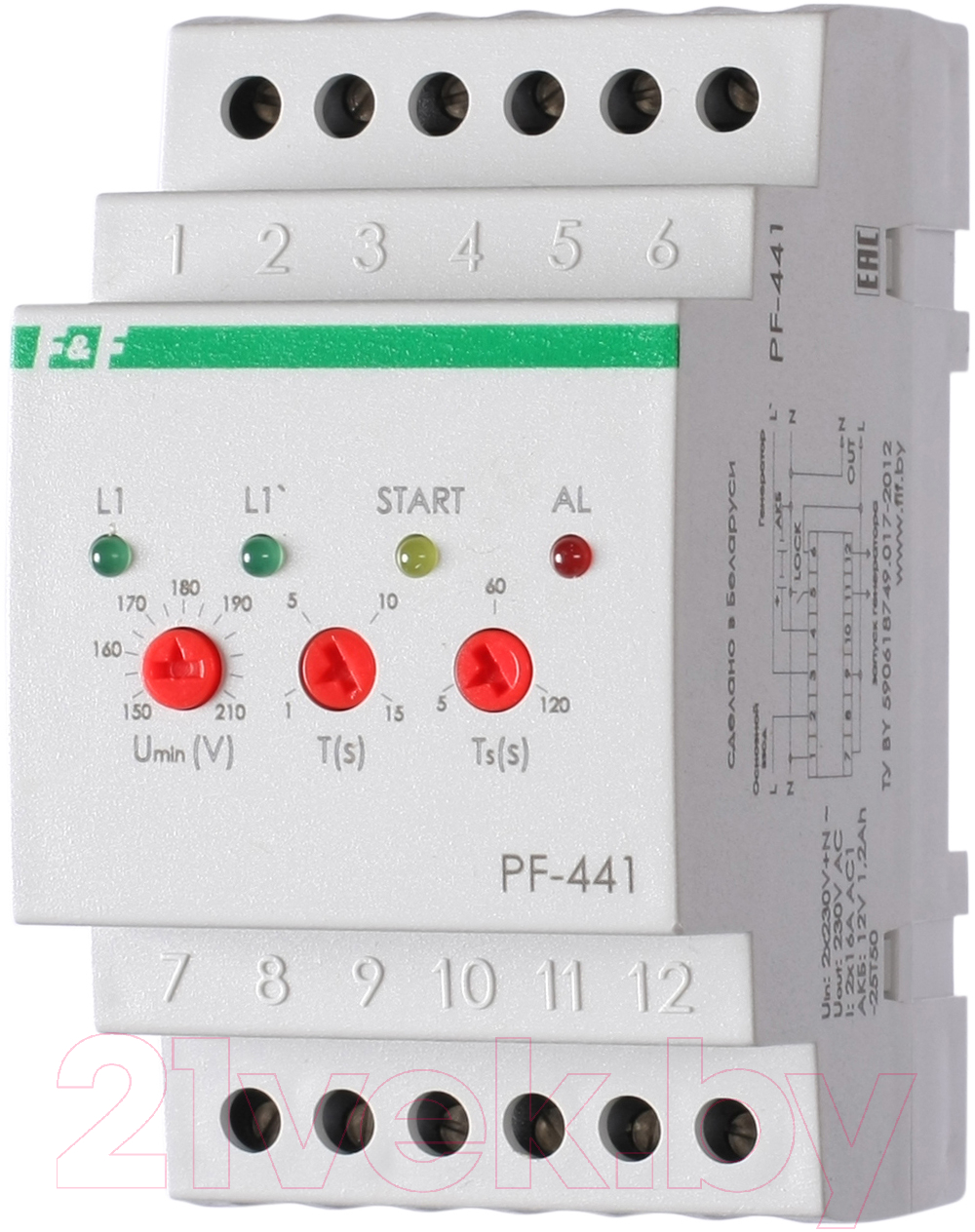 Переключатель фаз Евроавтоматика PF-441 / EA04.005.002