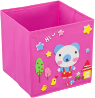 Коробка для хранения Handy Home Мишка 300x300x300 / UC-119 (розовый) - 