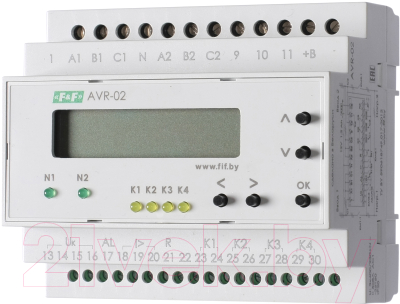 Реле контроля фаз Евроавтоматика AVR-02 / EA04.006.004