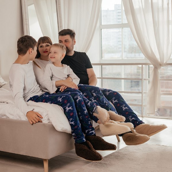 Тапочки домашние Smart Textile Бабуши H521 (р.38-39, белый)