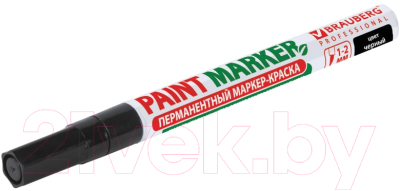 Маркер-краска Brauberg Professional / 150868 (черный)