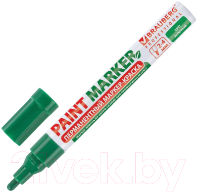 Маркер-краска Brauberg Professional / 150879 (зеленый)
