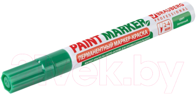 Маркер-краска Brauberg Professional / 150879 (зеленый)