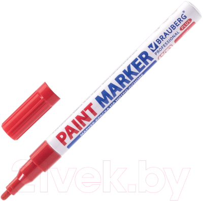 Маркер-краска Brauberg Professional / 151440 (красный)