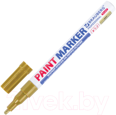 Изображение товара Маркер-краска Brauberg Professional / 151443 (золото)