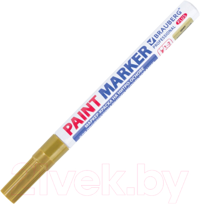 Изображение товара Маркер-краска Brauberg Professional / 151443 (золото)
