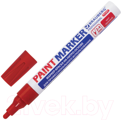 Маркер-краска Brauberg Professional / 151446 (красный)