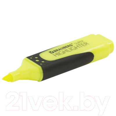 Набор маркеров Brauberg Super / 151745 (2шт, желтый/розовый)