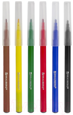 Изображение товара Фломастеры Brauberg Premium / 151933 (6шт)