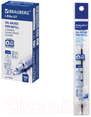 Изображение товара Стержень шариковый Brauberg i-Rite GT / 170376 (синий)
