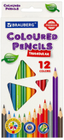 Набор цветных карандашей Brauberg Premium / 181651 (12цв) - 