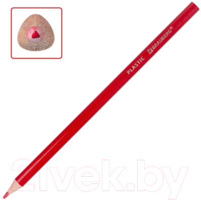 Набор цветных карандашей Brauberg Premium / 181660 (6цв)