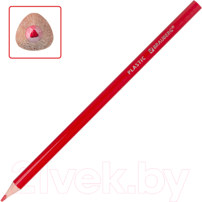 Набор цветных карандашей Brauberg Premium / 181661 (12цв)