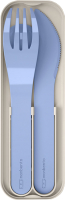 Набор столовых приборов для ланча Monbento MB Pocket / 24050028 (Color Bleu Infinity) - 