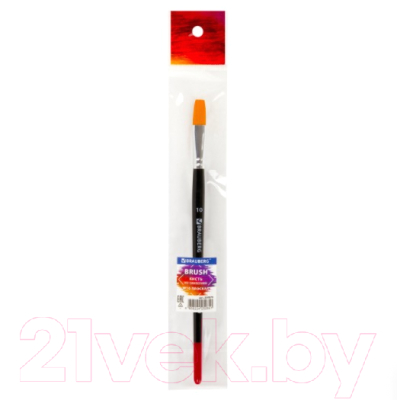 Изображение товара Кисть для рисования Brauberg Синтетика 10 / 200870 (плоская)
