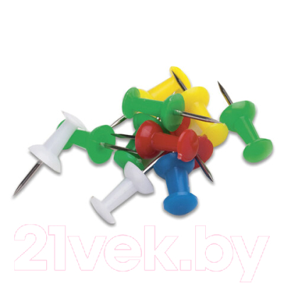 Кнопки канцелярские Brauberg 220557 (50шт)