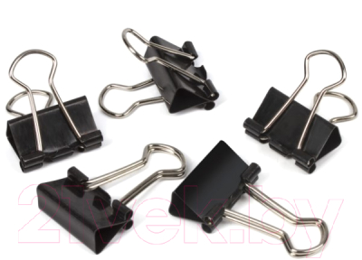Зажим для бумаги Brauberg 220559 (12шт)