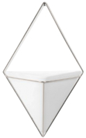 Декор настенный Umbra Trigg 470752-670 (белый/никель) - 