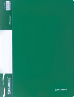 Папка для бумаг Brauberg Стандарт / 221597 (зеленый) - 