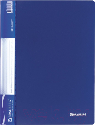 Папка для бумаг Brauberg Стандарт / 221599 (синий)