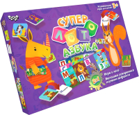 

Развивающая игра Danko Toys, Супер Лото Азбука / СЛА-01