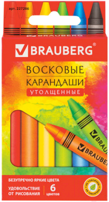 

Восковые мелки Brauberg, Академия / 227286
