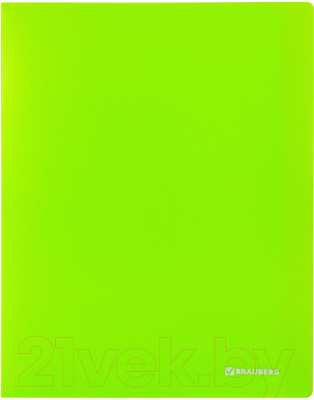 Папка для бумаг Brauberg Neon / 227464 (зеленый)
