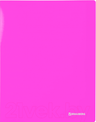 Папка для бумаг Brauberg Neon / 227466 (розовый)
