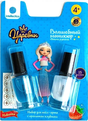 

Набор детской декоративной косметики Intellectico, Волшебный маникюр своими руками Царевны Аленка / 794