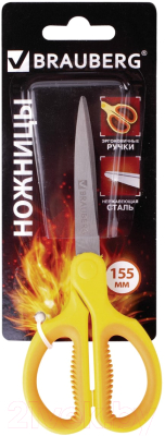 Изображение товара Ножницы канцелярские Brauberg Extra / 236450