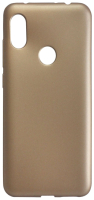 Чехол-накладка Volare Rosso Soft-touch для Redmi Note 6 (золото) - 