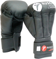 Боксерские перчатки RuscoSport M (черный) - 