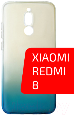 Чехол-накладка Volare Rosso Electro TPU для Redmi 8 (синий)