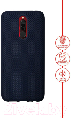 Чехол-накладка Volare Rosso Soft TPU Cooper для Redmi 8 (синий)