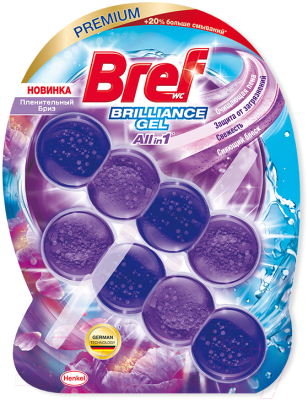 

Чистящее средство для унитаза Bref, Brilliance Gel Magic Breeze