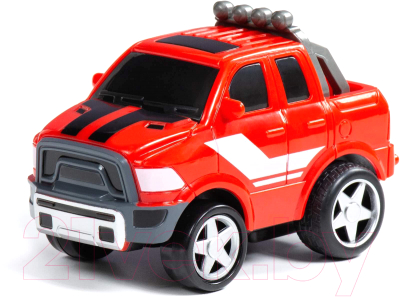 Автомобиль игрушечный Полесье Крутой вираж гоночный №4 / 79862 (инерционный)
