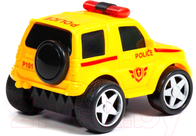 Автомобиль игрушечный Полесье Крутой вираж полиция / 79824 (инерционный)