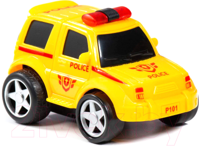 Автомобиль игрушечный Полесье Крутой вираж полиция / 79824 (инерционный)