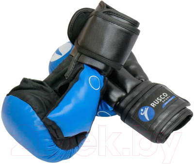 Перчатки для рукопашного боя RuscoSport 4oz (синий)