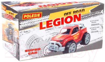 Автомобиль игрушечный Полесье Легион №1 / 84088 (желтый)