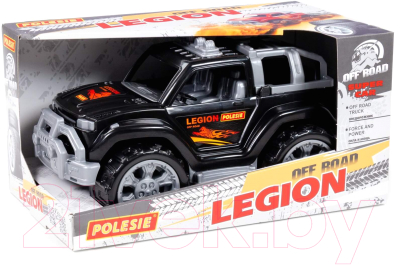 Автомобиль игрушечный Полесье Легион №2 / 84118 (черный)