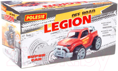 Автомобиль игрушечный Полесье Легион №2 / 84118 (черный)