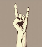 

Набор сервировочных салфеток JoyArty, Жест коза / np_51695