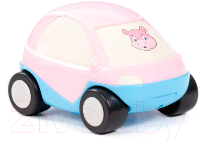 Автомобиль игрушечный Полесье Жук сафари / 90249 (розовый)