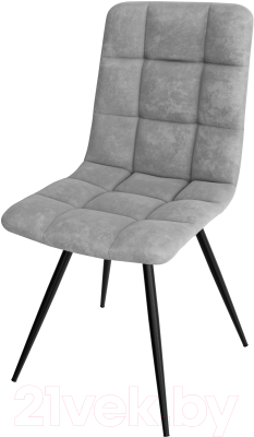 Барный стул чили 46х53х111 5см серый черный искусственная кожа