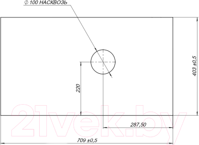 Изображение товара Столешница для ванной Aquanet Nova Lite Loft 75 R АВ01 / 261852 (мрамор)