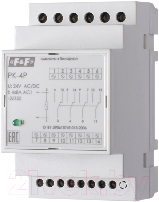 Реле промежуточное Евроавтоматика PK-4P-220 / EA06.001.026