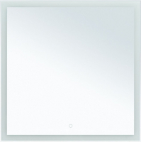 Зеркало Aquanet Гласс 80 LED / 274016 (белый глянец) - 