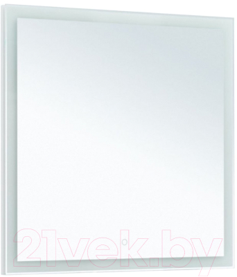 Зеркало Aquanet Гласс 80 LED / 274016 (белый глянец)